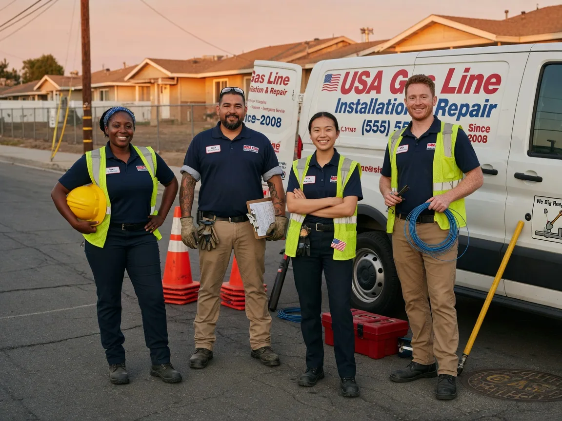 Gas Line Installation company in Bradford, OH